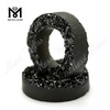 Forma del neumático Druzy Stone Black Druzy Stones Precio al por mayor