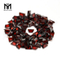 Limpieza de ojos pequeñas piedras naturales corte trapezoidal granate rojo precio