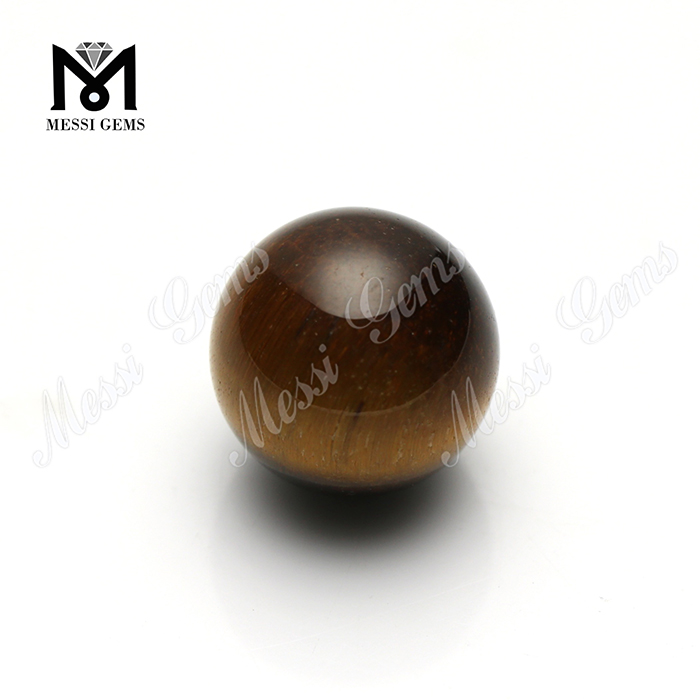 Piedra preciosa al por mayor ojo de tigre bola redonda piedra de ágata de ojo de tigre natural