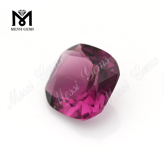 12*12 forma de cojín gemas sueltas precio al por mayor vidrio sintético