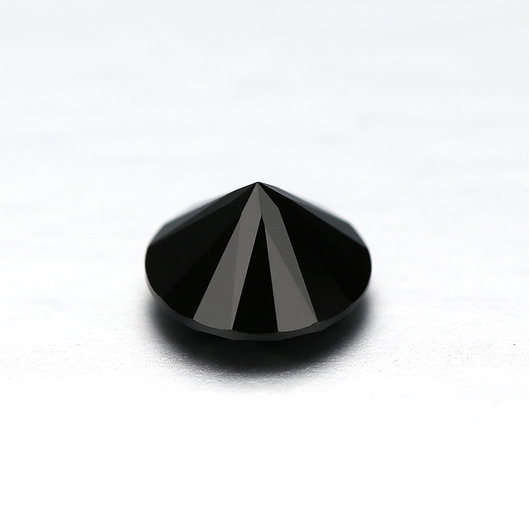 Diamante moissanite de tamaño pequeño suelto 1-3 mm precio de moissanite de diamante negro de corte brillante redondo
