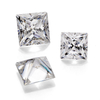 Wuzhou VVS moissanite diamante blanco cuadrado corte princesa moissanite para la fabricación de joyas