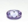grandes piedras sueltas facetadas de corte ovalado color lavanda zirconia cúbica cz