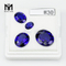 Corte ovalado sintético 10x12mm piedra nano sital piedra preciosa nanosital azul