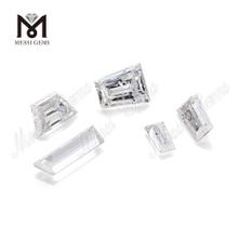 Fancy tapp shape blanco sintético vvs moissanite diamante precio suelto
