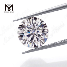 Precio al por mayor suelto redondo brillante 8 mm VVS blanco moissanite diamante