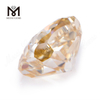 M-Amarillo moissanite suelto 8*8mm Cojín piedras moissanite sueltas