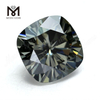 10*10mm cojín moissanita sintética 5ct fabricante de moissanita gris