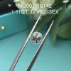 1.11ct VS2 RD D EX Precio del diamante de laboratorio cortado por quilate