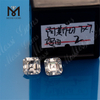 China Piedras sueltas Fabricante 7x7mm DEF White Asscher Cut Moissanite suelto para la venta