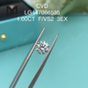 1 quilate F VS2 Redondo BRILLANTE EX Corte CVD laboratorio diamantes IGI