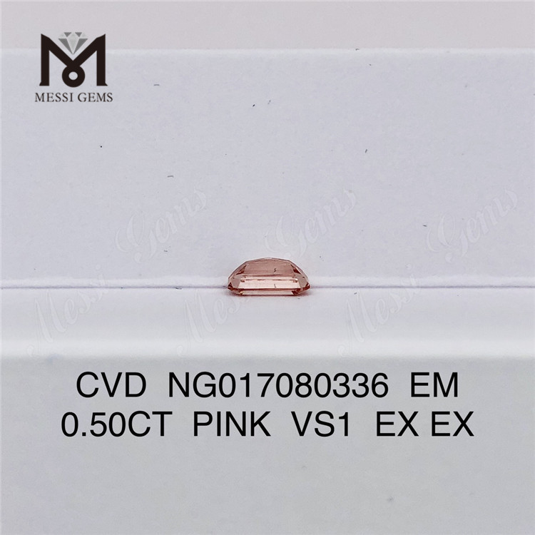 NG017080336 EM 0.50CT PINK VS1 EX EX Diamante de laboratorio CVD