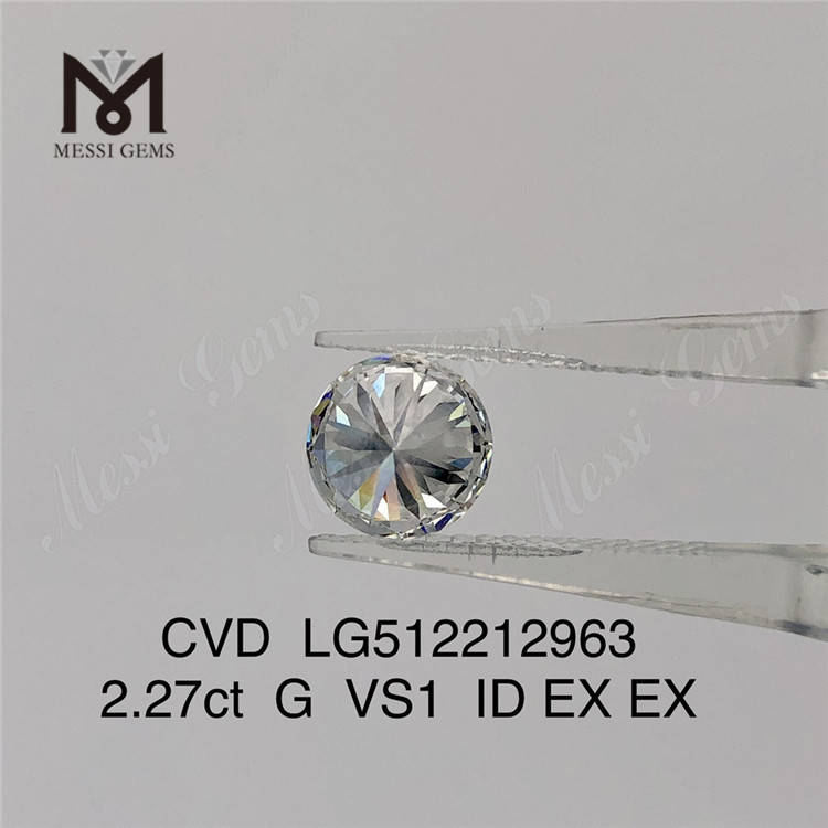 2.27CT E VS diamantes de laboratorio RD Cut cvd diamantes en oferta
