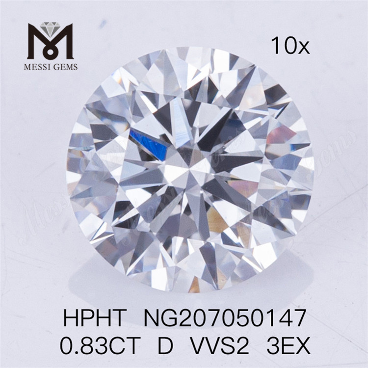 HPHT 0.83CT D VVS2 precio mayorista 3EX Lab Diamonds 