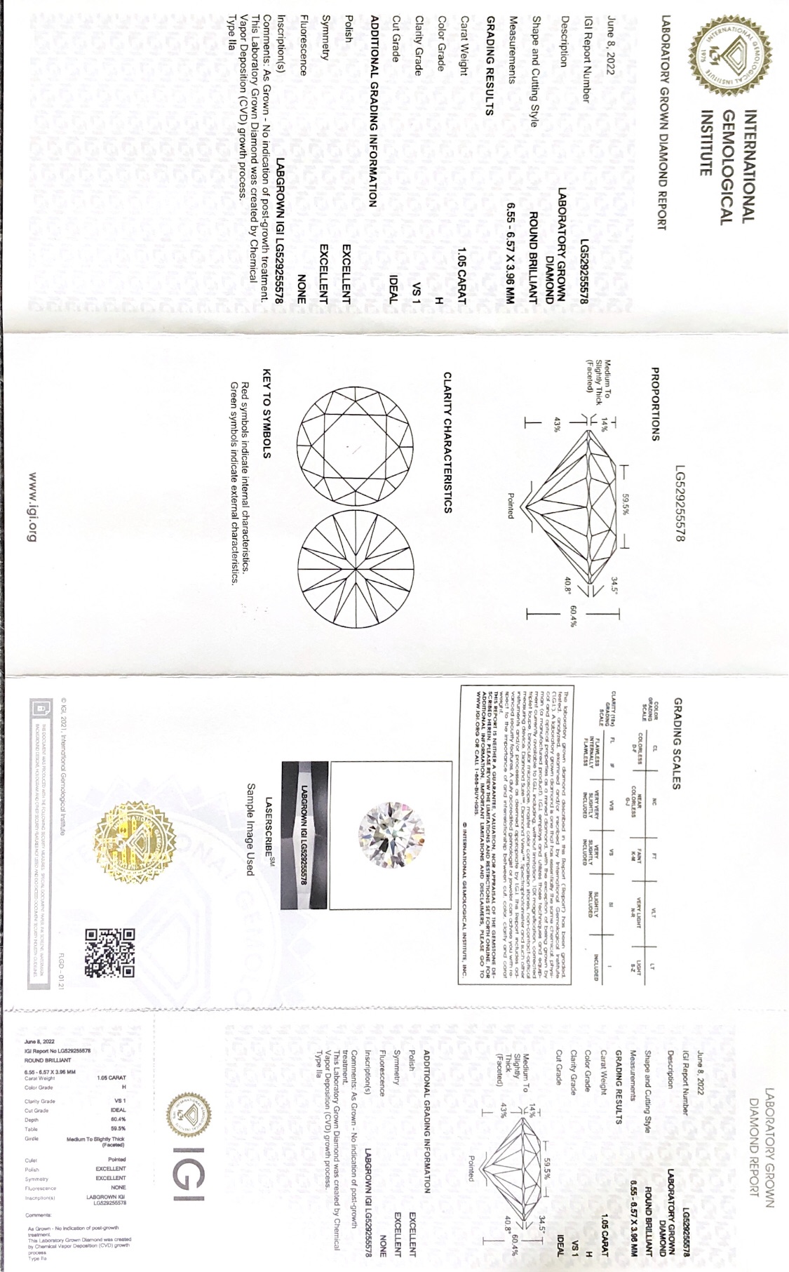 mejor venta de diamantes de laboratorio sueltos