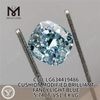 COJÍN 5.74CT MODIFICADO BRILLANTE FANCY AZUL CLARO Diamantes simulados VS1 EX VG CVD LG634419486