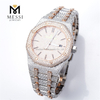 Relojes elegantes y duraderos Reloj Moissanite para hombres modernos