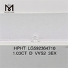 1.03CT D VVS2 3EX diamantes hthp al por mayor LG592364710 