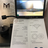 3.01CT F VS1 Diamante de laboratorio cvd redondo de 3 quilates Piedra preciosa ecológica 丨Messigems LG608379463