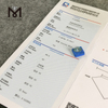 3.33CT VS1 INTENSE BLUE diamante ovalado de laboratorio Pureza y perfección 丨Messigems CVD S-LG3955