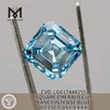 10.15CT VS1 FANCY INTENSE BLUE SQUARE ESMERALDA Los diamantes hechos por el hombre cuestan 丨 Messigems CVD LG617444255