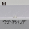 1.00CT H VS1 VG VG G VG G Elaboración de joyería con diamantes naturales P282146 - Libera tu creatividad 丨Messigems