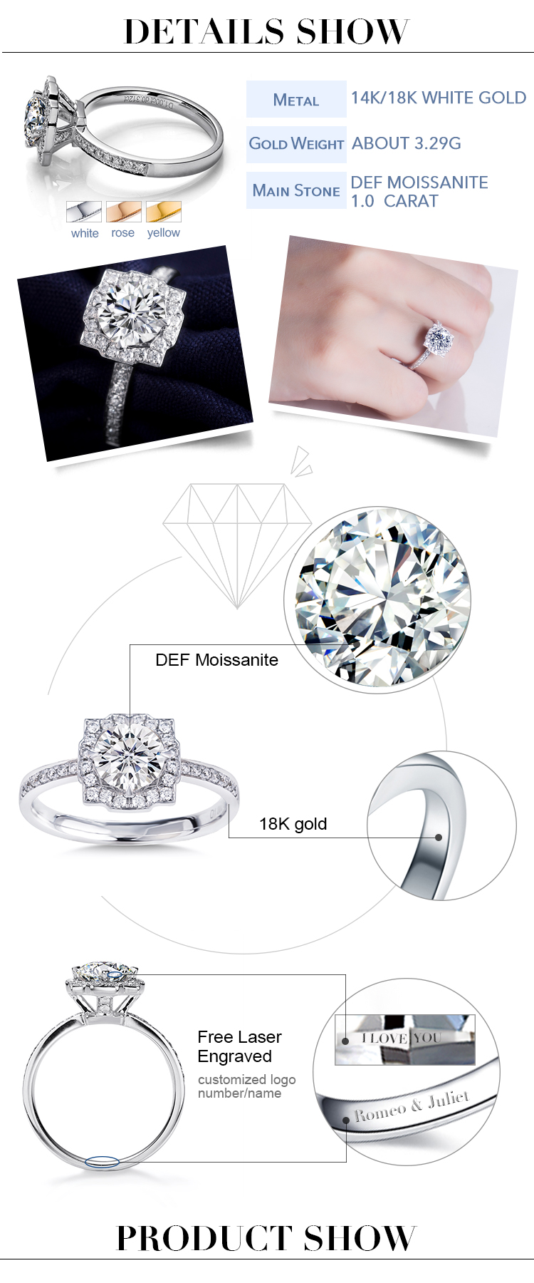 anillo para la venta