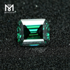 Green OCT Cut 10 * 14 mm moissanite suelto fábricas de piedras sueltas