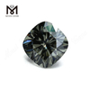 10*10mm cojín moissanita sintética 5ct fabricante de moissanita gris