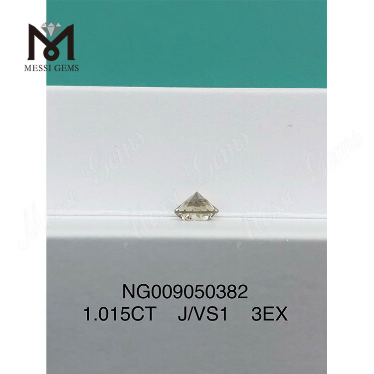 RD EX Cut Lab diamantes 1.015ct J Grado de color VS1