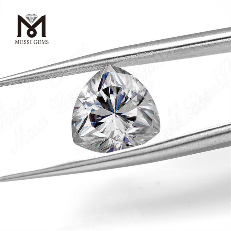 10x10mm VVS DEF Color suelto Trillion Cut Moissanite suelto
