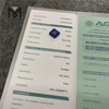 2.006ct rosa Asscher Cut diamantes cultivados en laboratorio precio al por mayor Diamante rosa de laboratorio barato