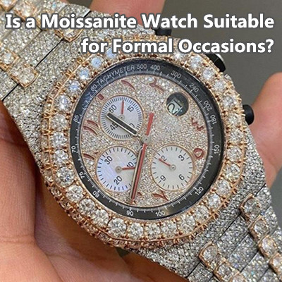 ¿Es un reloj de moissanita adecuado para ocasiones formales?