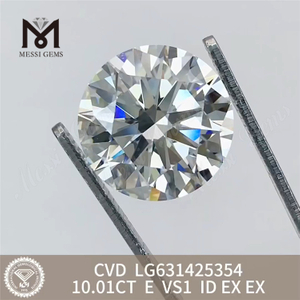 10.01CT Diamante Blanco Lab E VS1 ID IGI LG631425354丨Messigems