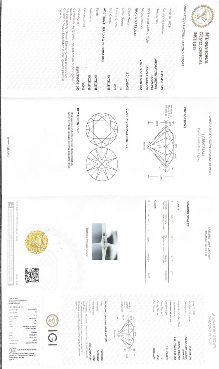 diamante cvd cultivado en laboratorio