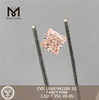 1.52CT SQ FANCY PINK VS1 CVD Diamante cultivado suelto LG647442168 