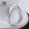 Anillo solitario de diamantes de laboratorio de 3 quilates Alianzas de boda para hombres Símbolos de compromiso para toda la vida