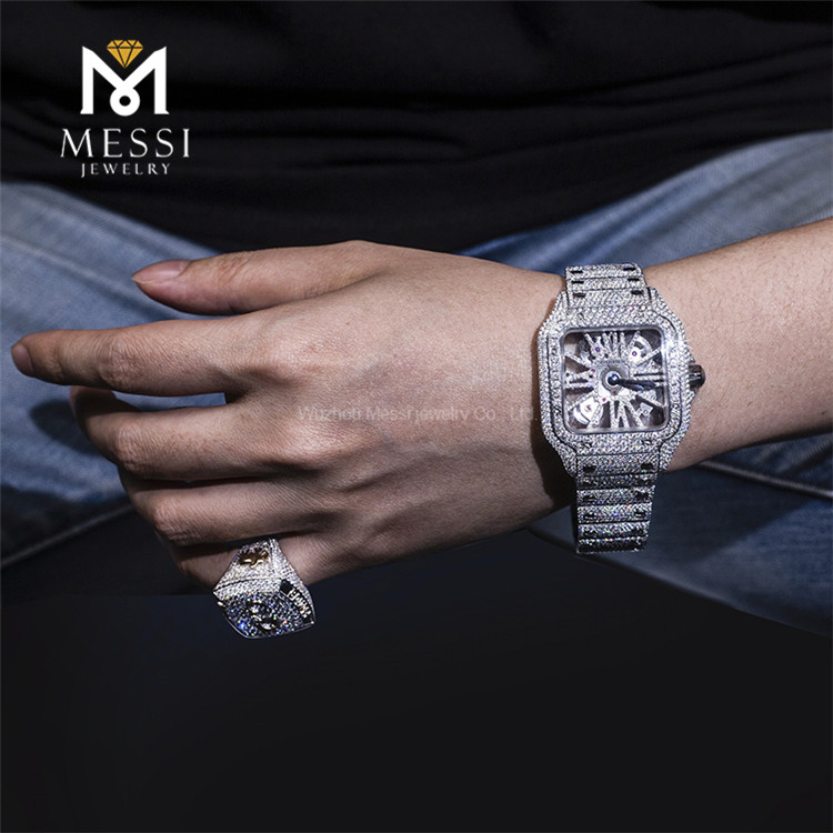 anillos de oro hiphop para hombres