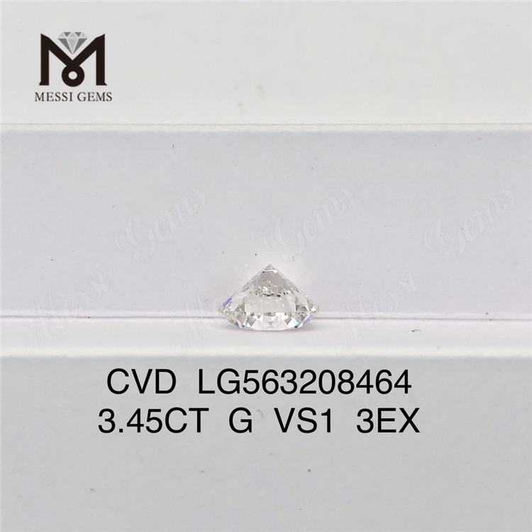 3.45CT G VS1 3EX Libere su creatividad con diamantes cultivados en laboratorio CVD LG563208464 丨Messigems