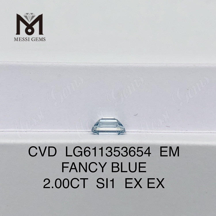 2.00CT SI1 EM FANCY BLUE Cvd Diamante Precio por quilate Precio LG611353654 