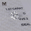 IDEAL Sintético 1.07ct VVS por quilate precio tamaño grande laboratorio grwon D hpht cvd diamante