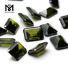 suelta profunda oliva 18 * 13 piedras preciosas verdes gemas cúbicas al por mayor