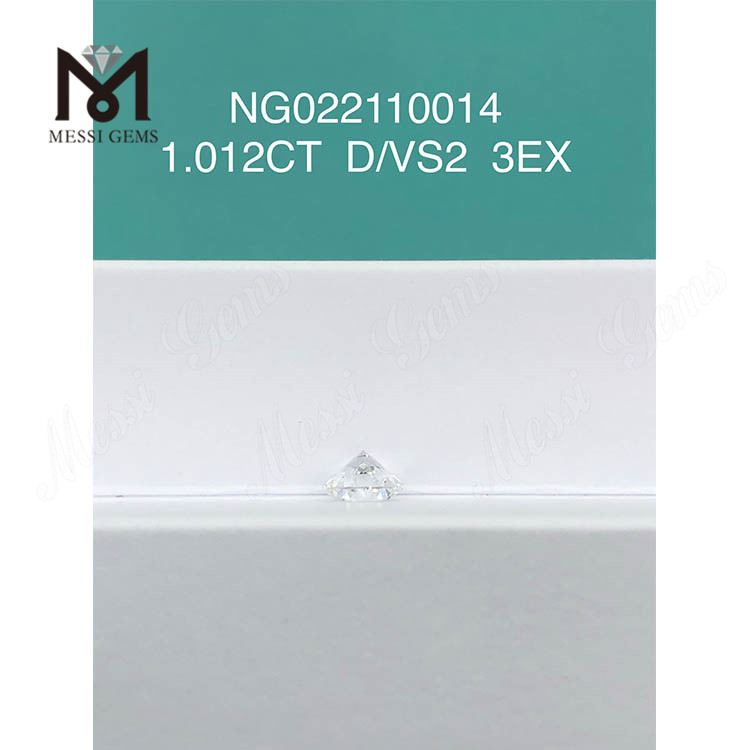 D Color 1.012ct EX CUT Diamantes cultivados en laboratorio sueltos al por mayor VS2