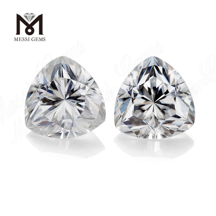 10x10mm VVS DEF Color suelto Trillion Cut Moissanite suelto