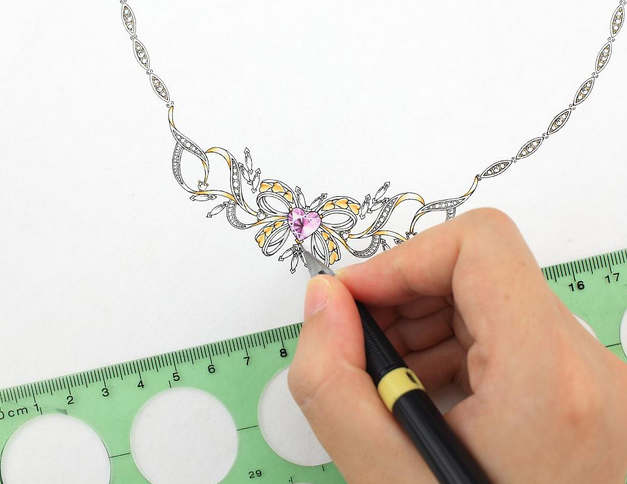 Diseñador de anillo Moissanite