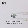 1.14ct F lab diamante VVS 3EX cvd diamante en oferta