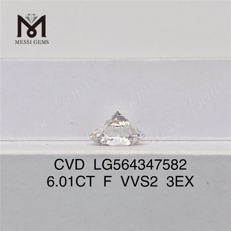 6.01CT F VVS2 3EX sitio web de diamantes cultivados en laboratorio CVD LG564347582