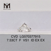 7.53CT F VS1 ID EX EX precio diamante cultivado en laboratorio CVD LG570377915