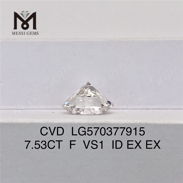 7.53CT F VS1 ID EX EX precio diamante cultivado en laboratorio CVD LG570377915
