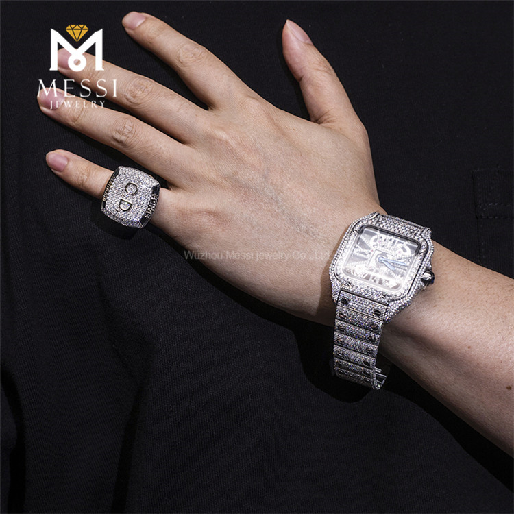 anillo de oro con diamantes para hombre